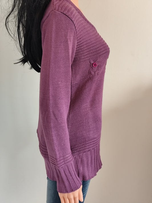 Pull mauve - Daxon - Taille 38/40