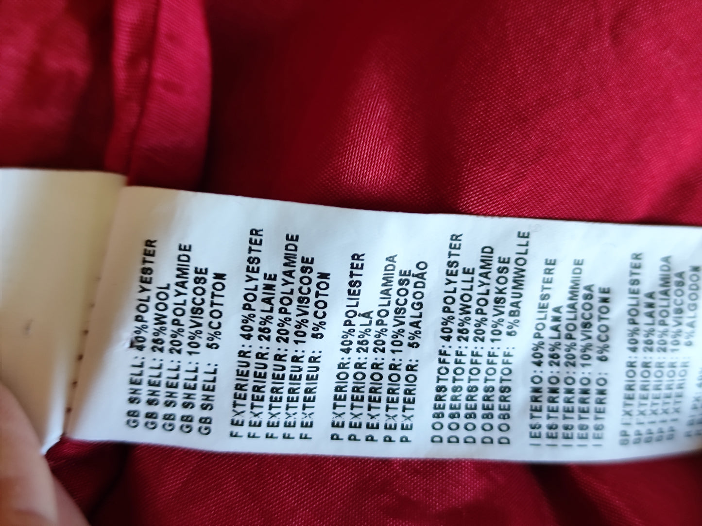 Manteau Desigual patchwork – T. 40 (convient 36/38)