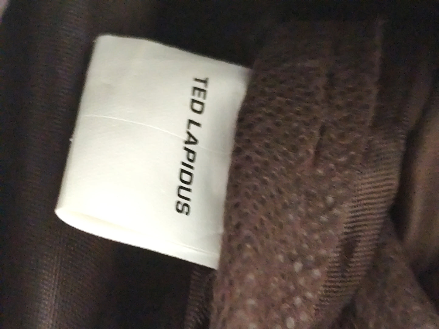 Sac bandoulière marron chocolat – Ted Lapidus