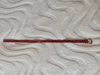 Ceinture léopard rose Punkids – Taille 85 cm