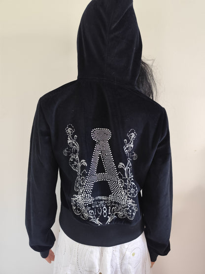 Sweat zippé à capuche Aufy – T. XL/42