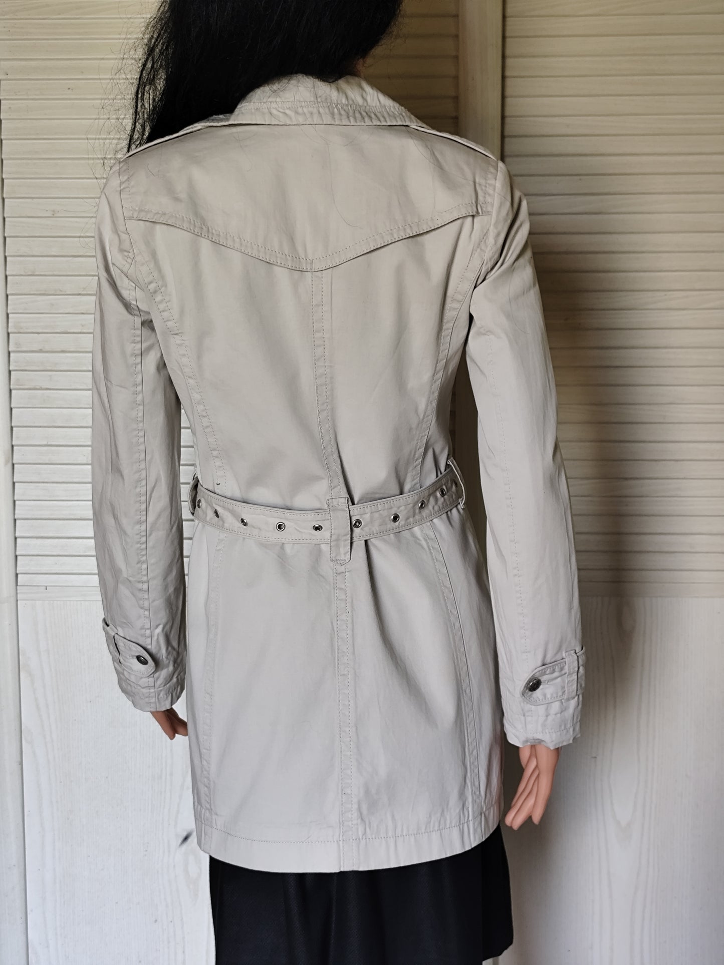 Trench-coat IKKS beige - Talle 34/36