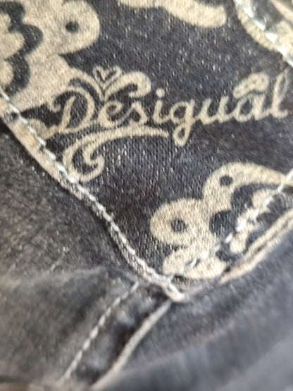 Robe en jean brodée – Desigual – S/M 36/38