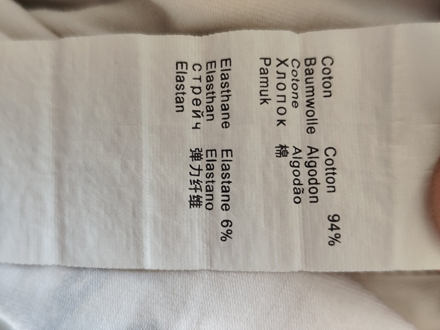 Top blanc IKKS à message manuscrit – Taille S/36/38