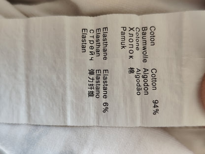 Top blanc IKKS à message manuscrit – Taille S/36/38