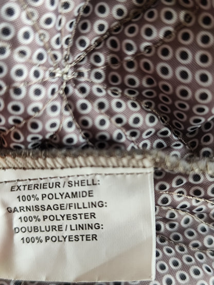Veste matelassée surpiquée La Maison du Jersey beige taupe - Taille  48