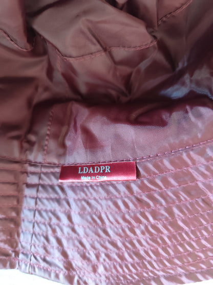 Bob côtelé bordeaux LDADPR