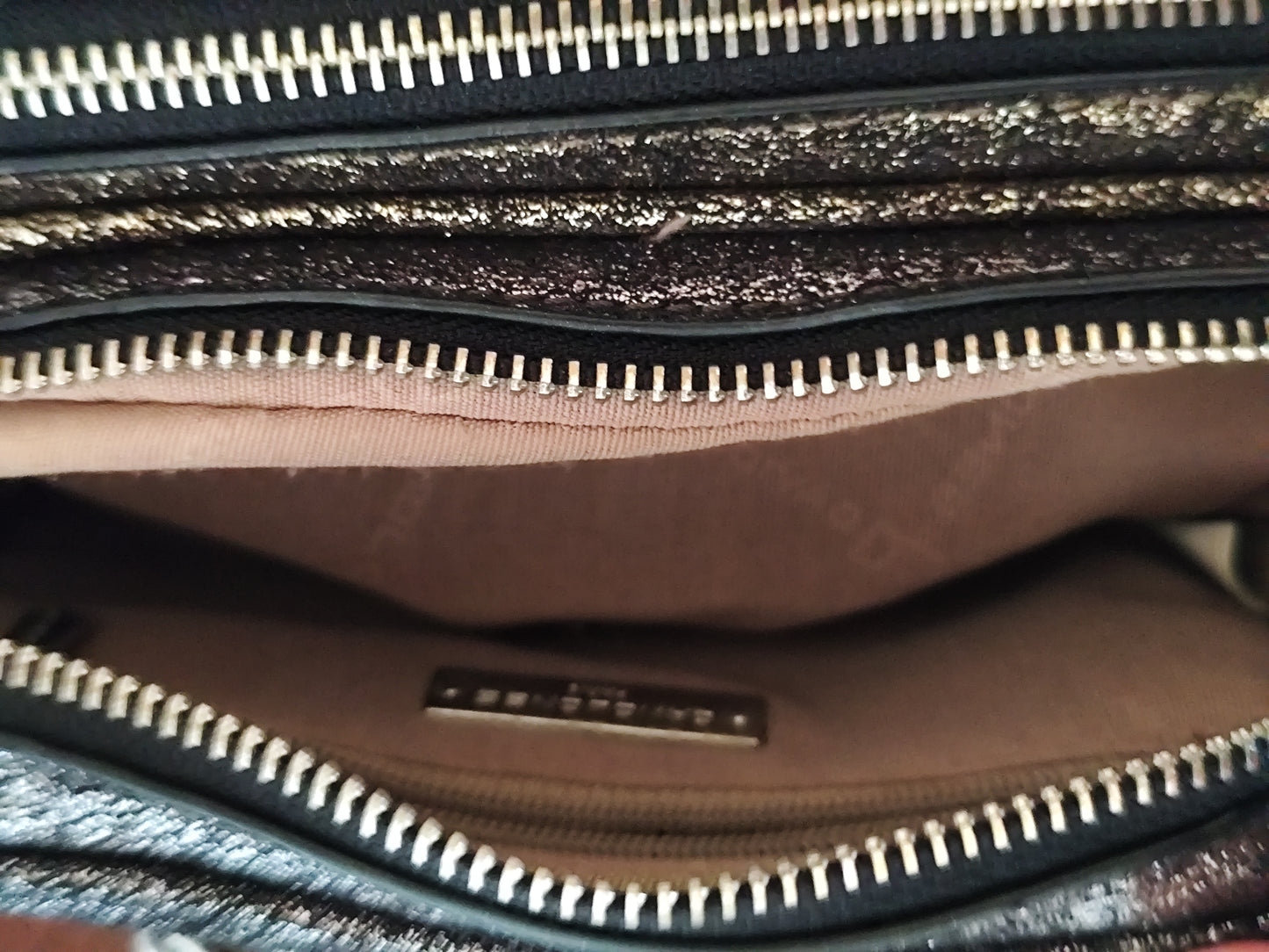 Sac David Jones – Effet Métallisé & Chaînette