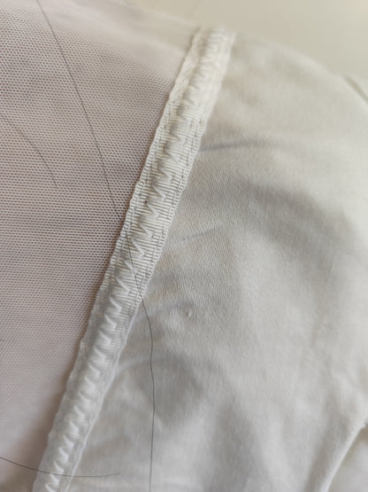 Chemisier vintage Fuego Woman – broderies appliquées & détails couture – T40