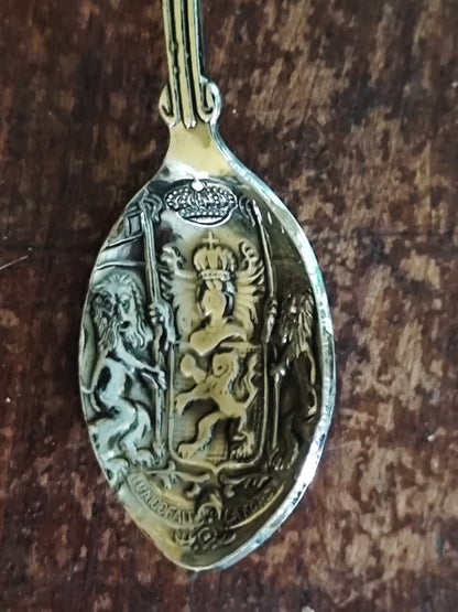 Porte-clés cuillère vintage blason Blois