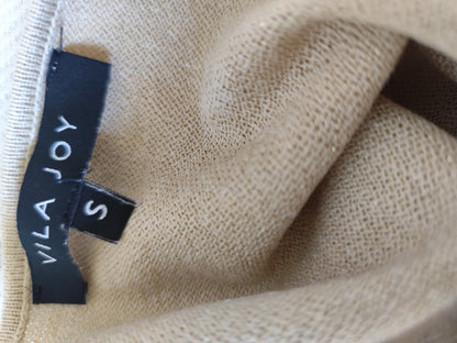 Pull beige scintillant doré - Vila Joy – Taille 36/38