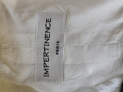 Trench  léger blanc cassé à capuche - Impertinence Paris - Taille unique/oversize 42 au 52