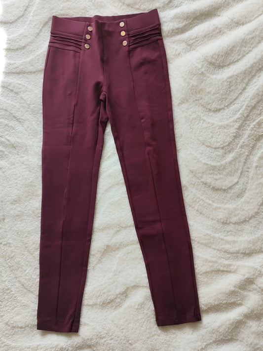Leggings bordeaux Yessica – Taille 40