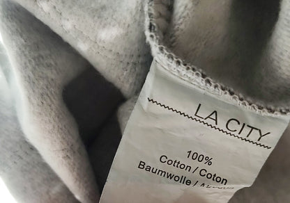 🖤 Pull Sweat Gris à Carreaux La City – Élégance et Confort au Quotidien - Taille 38/40