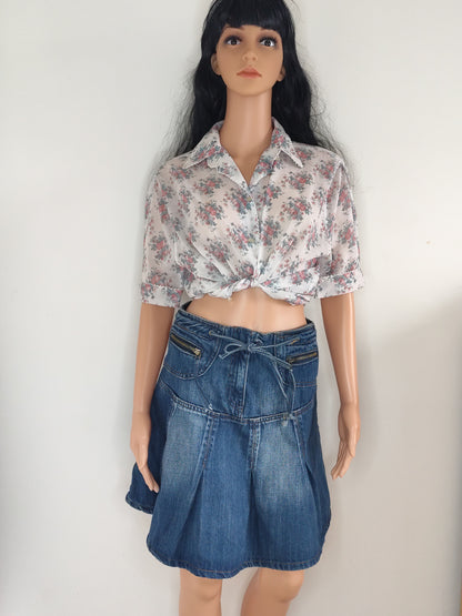 Jupe en jean MIM – L’iconique denim revisité - Taille 36