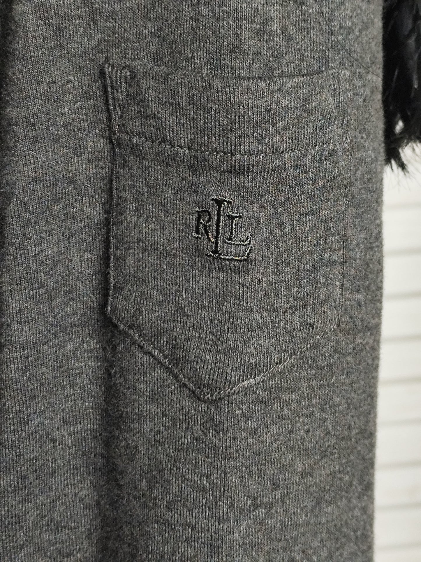 T shirt à manches longues - Ralph Lauren gris foncé - Taille XL