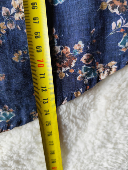 Chemise Izac Limited Edition – bleu marine à fleurs – T. L