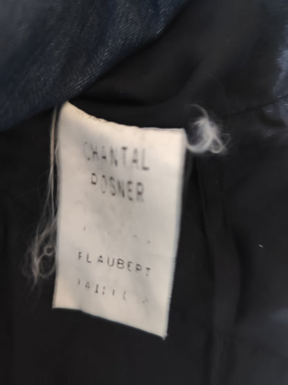 Veste cintrée bleu nuit – Chantal Rosner – T. 38/40
