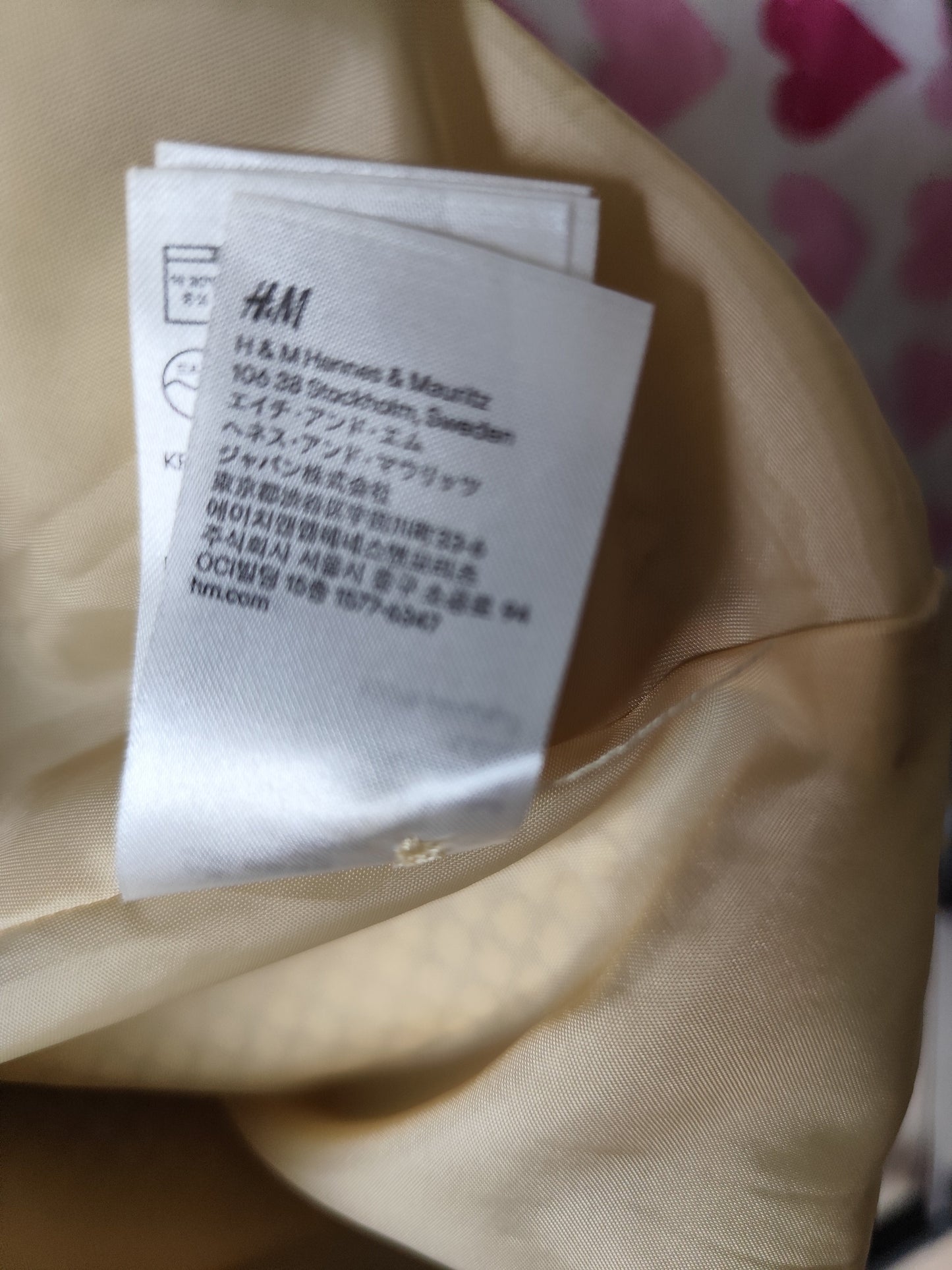 🖤 Robe imprimée fleuri H&M structurée - Taille 36/38