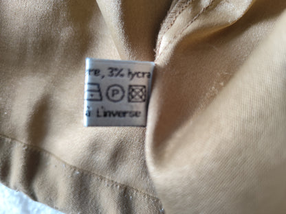 Veste  camel en suédine – Taille 38/40