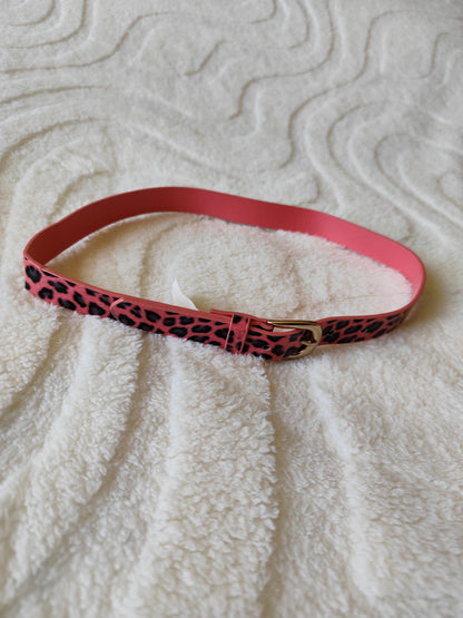 Ceinture léopard rose Punkids – Taille 85 cm