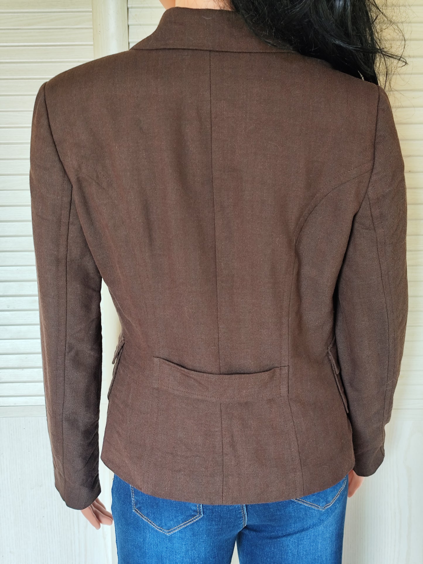 Blazer prototype 2005 Caroll - marron chocolat - taille 36/38