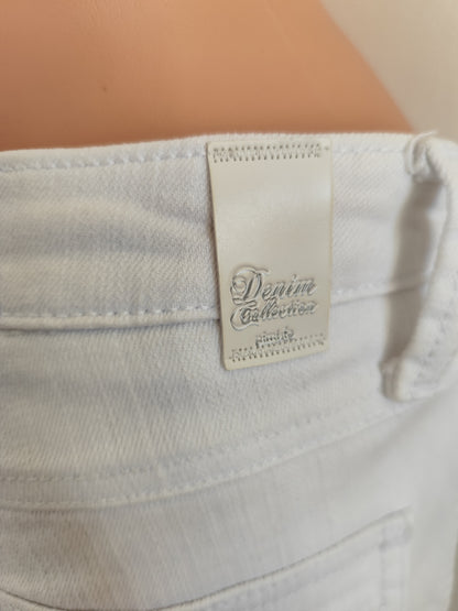 Pantacourt en jean blanc – Pimkie Collection –  Taille 34/36