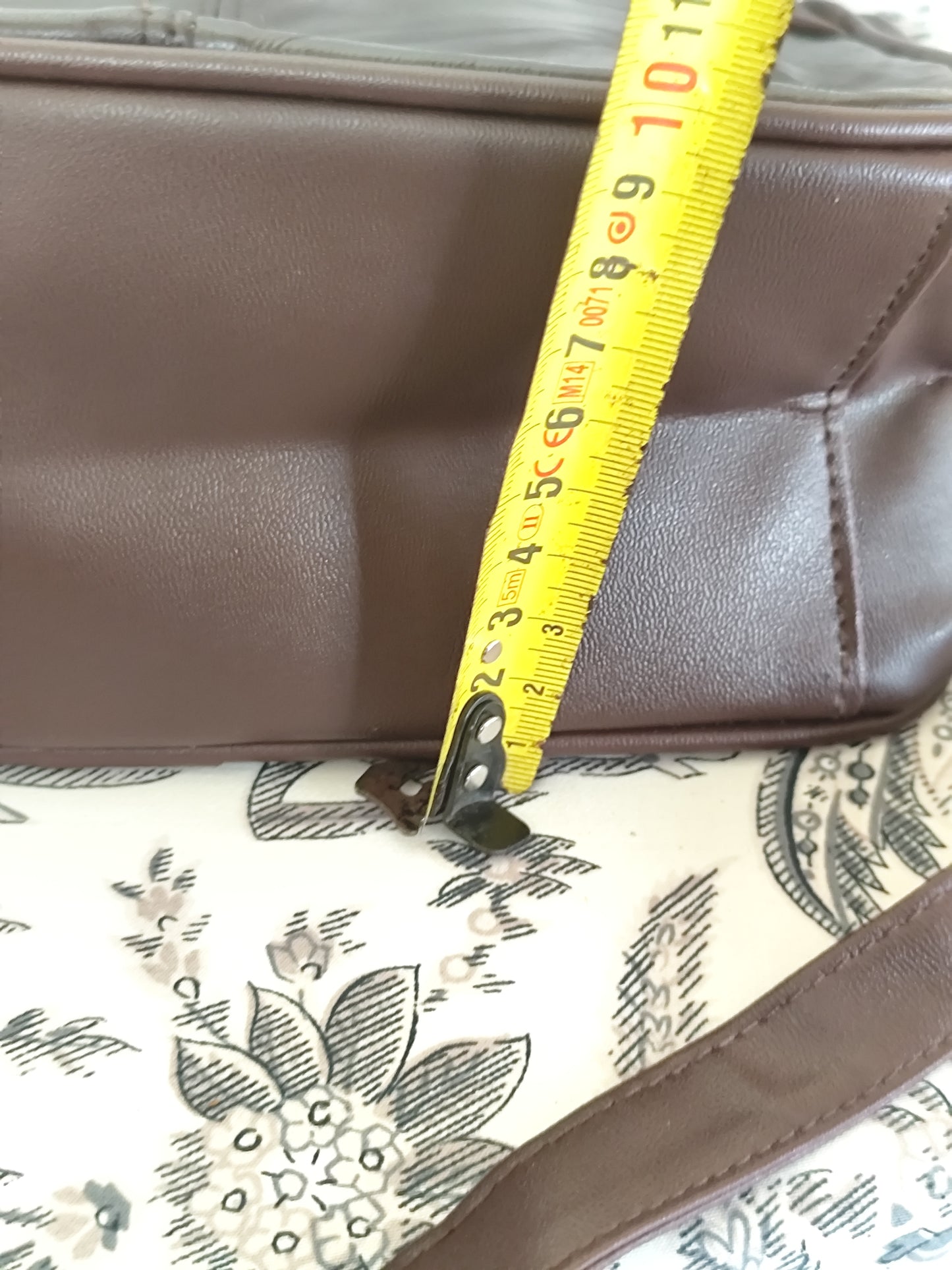 Sac bandoulière marron chocolat – Ted Lapidus