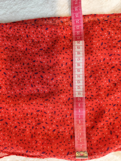 🧣 Écharpe Rouge Légère & Élégante 🧣