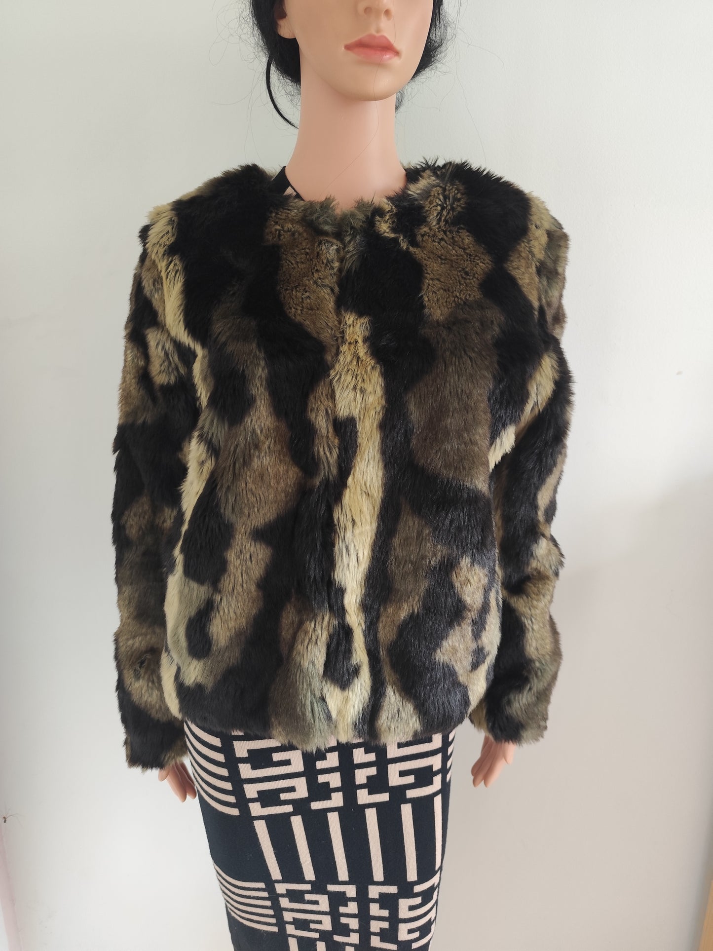 Veste fausse fourrure Kookaï – T. 38/40