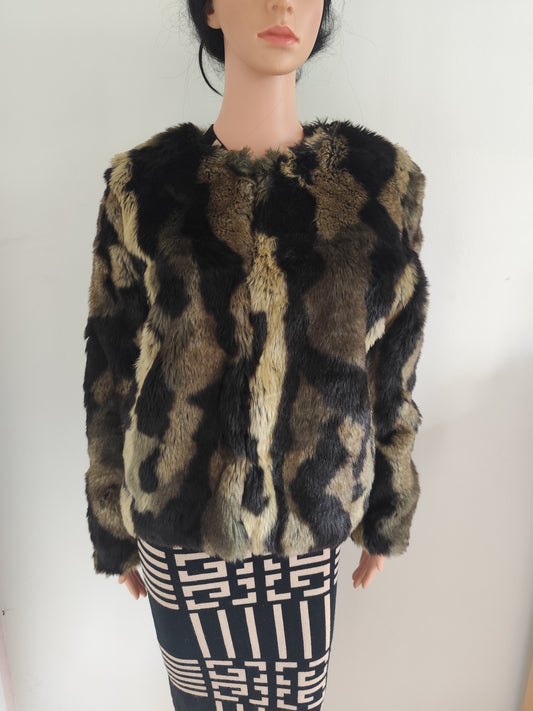 Veste fausse fourrure Kookaï – T. 38/40