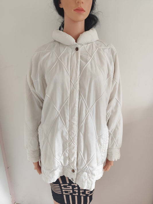 Veste matelassée blanche – T. 40/42