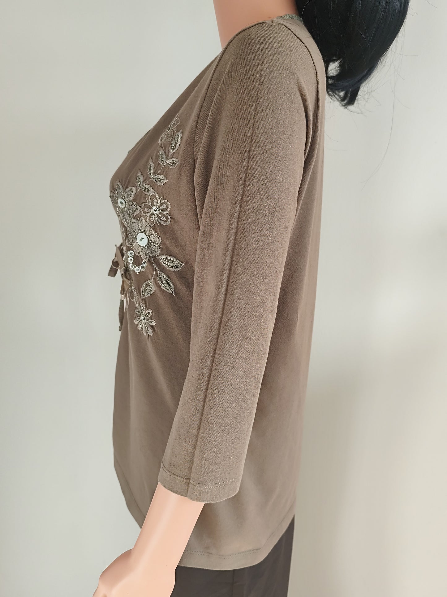 Veste CELAYA brodée et perlée – Élégance et raffinement - Taille 38/40