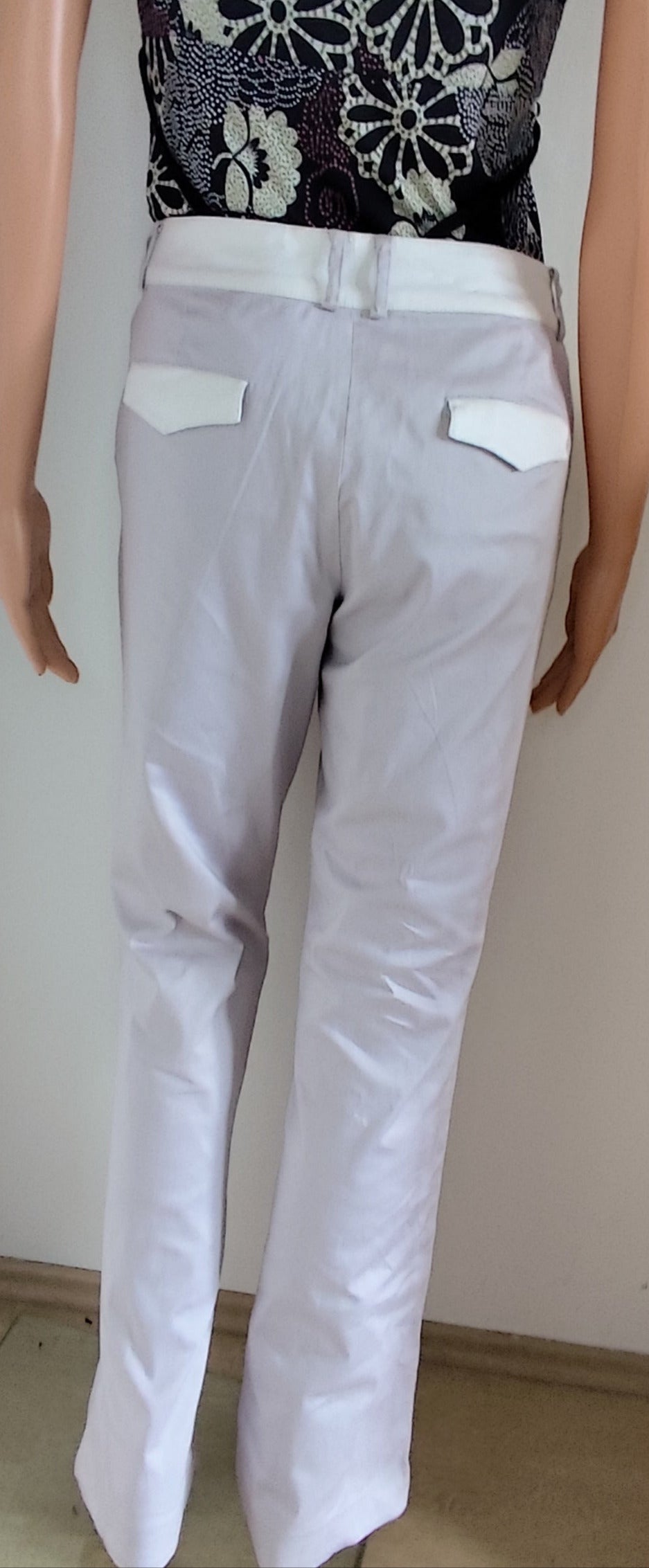 🤍 Pantalon Blanc La City – Élégance et Confort - Taille 40