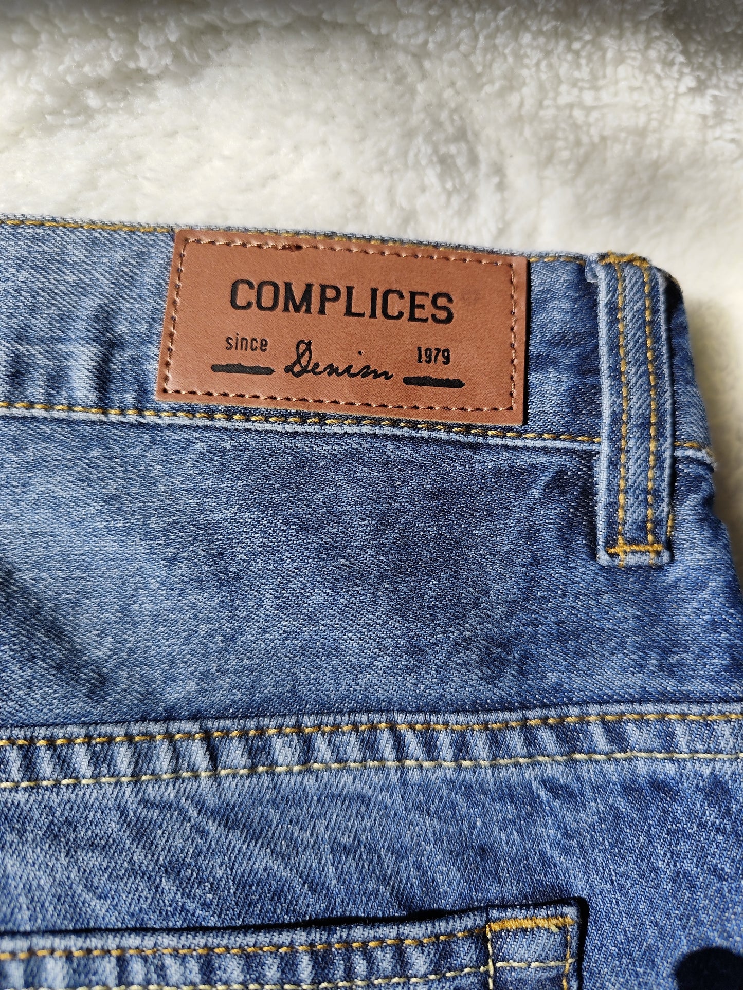 Jean Homme Vintage Complices – Coupe Droite – Bleu Authentique - Taille 48