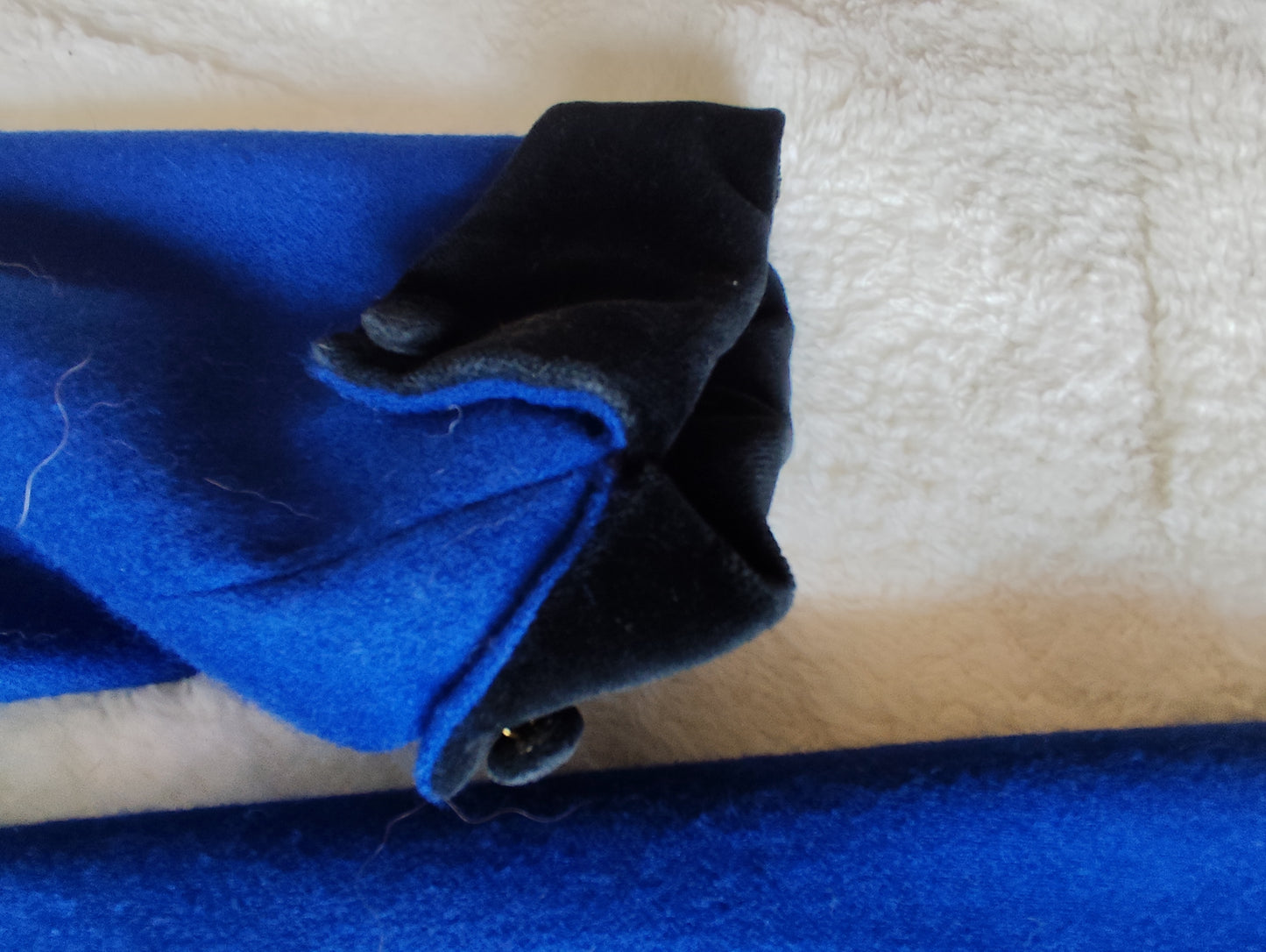 Veste blazer 1.2.3 Paris – pure laine vierge – col velours - Taille 40