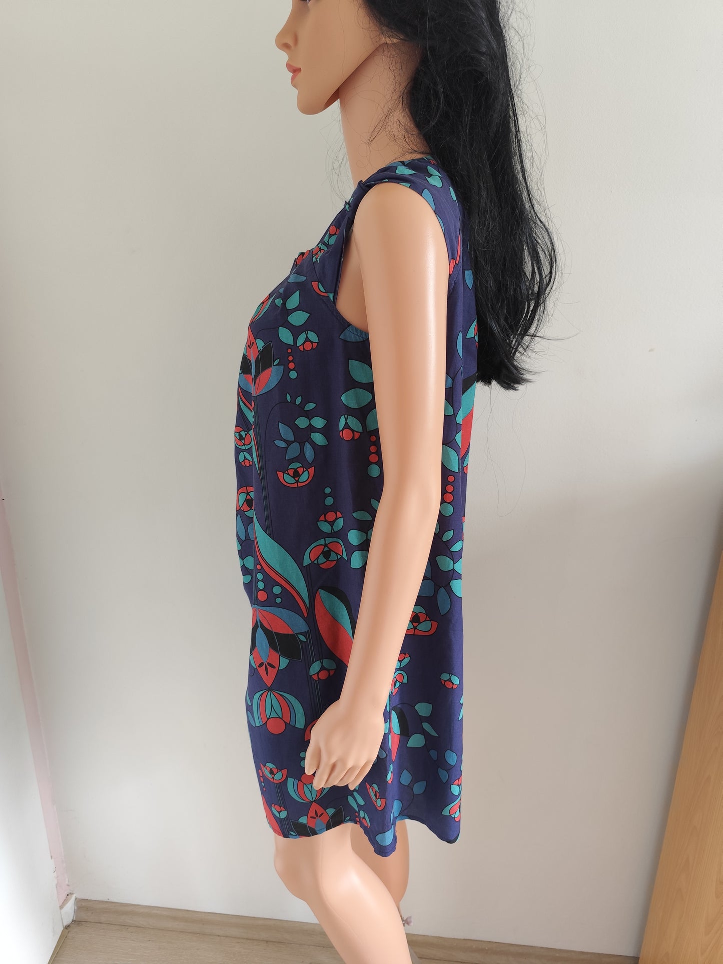 Robe boule La Fée Maraboutée – coton & soie – T.38/40