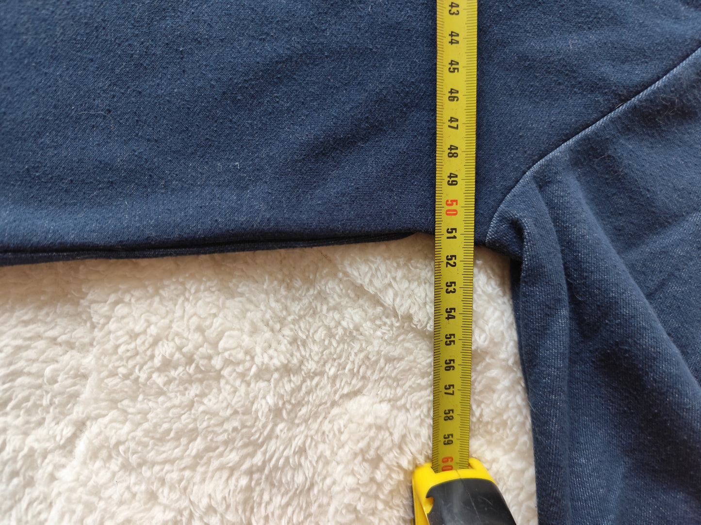 Sweat fin oversize Creeks – Bleu – Taille S