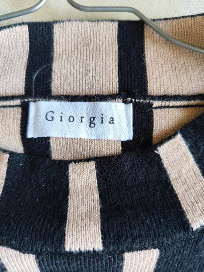 Robe moulante longue graphique Giorgia – Taille 36/38