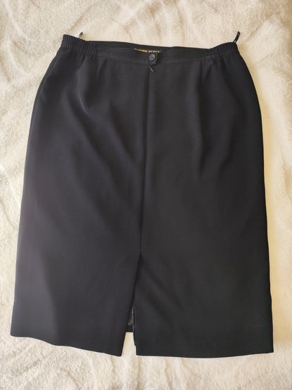 🖤 Jupe crayon noire classique – Eugen Klein – Taille 46