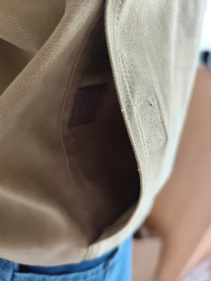 Veste  camel en suédine – Taille 38/40