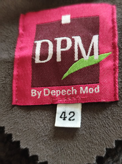 Manteau gris à brandebourgs – DPM by Depech Mod – Taille 42