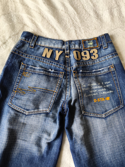 👖 Jean baggy vintage old school femme – D-Star – Taille 40