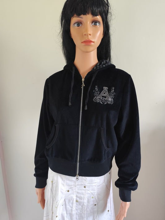 Sweat zippé à capuche Aufy – T. XL/42