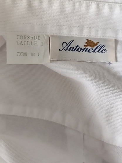 Chemise blanche Antonelle  - Style structuré et élégant - Taille 38/40