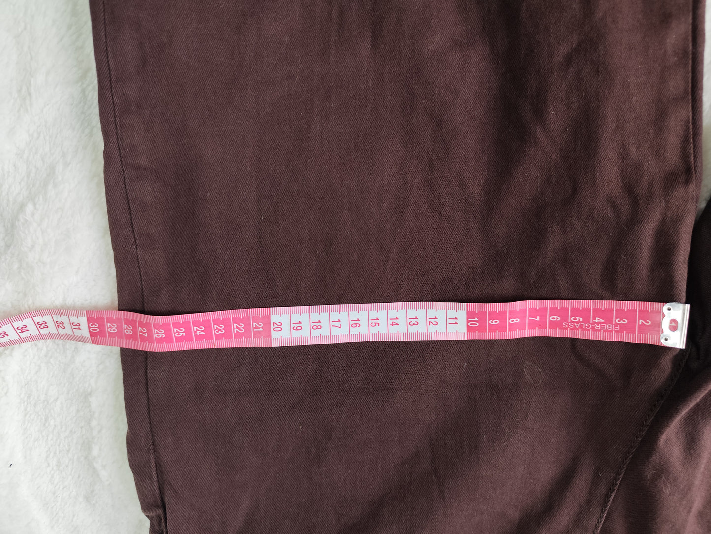 Jean Creeks Y2K – Coupe Extra Large & Longue – Chocolat Vintage  - Taille 40