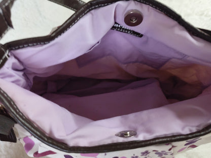 💜 Sac Bandoulière Cacharel en Tissu – Élégance Féminine et Praticité