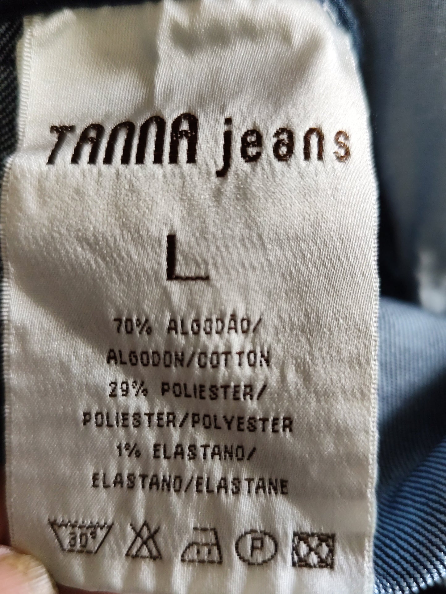 Robe chemise en jean Tamma Jeans – style worker féminin - Taille 40/42