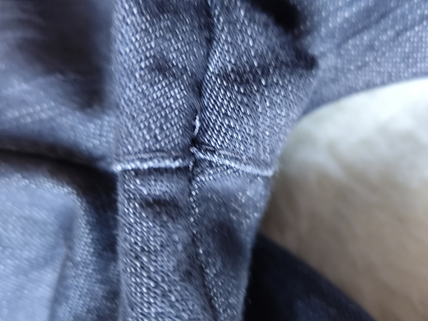 Pantalon jean fluide bleu foncé - Taille 44/46