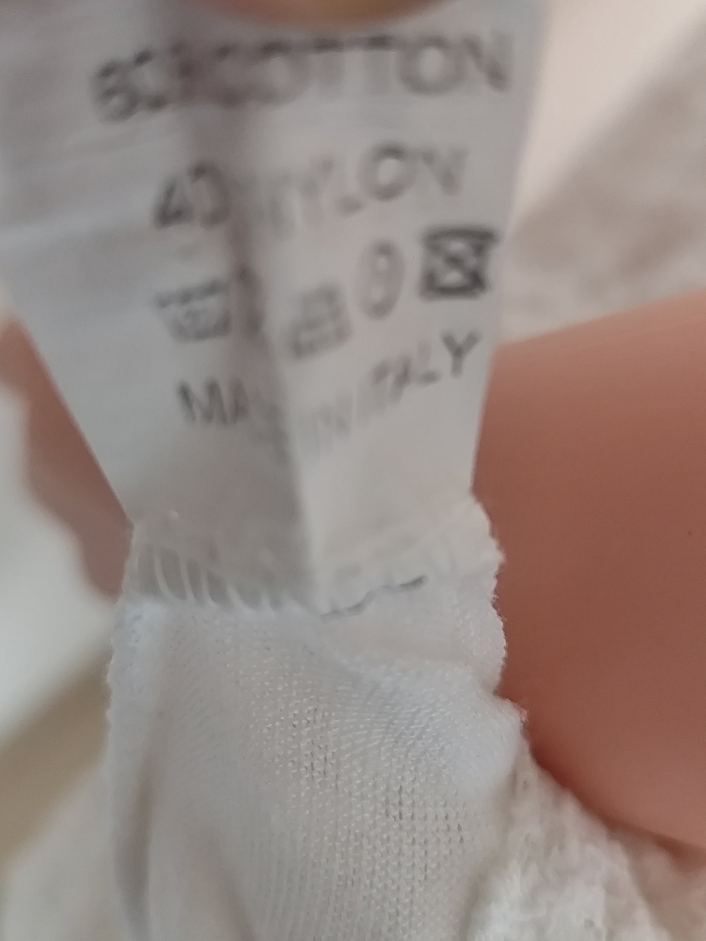 ✨ Robe bohème blanche ajourée – coton & charme vintage – T. 36/38